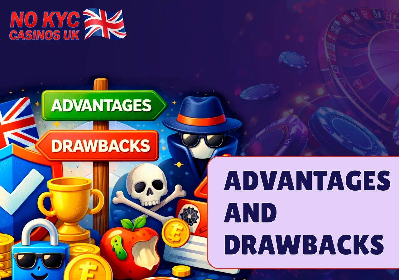 The No KYC format offers both advantages and certain limitations.